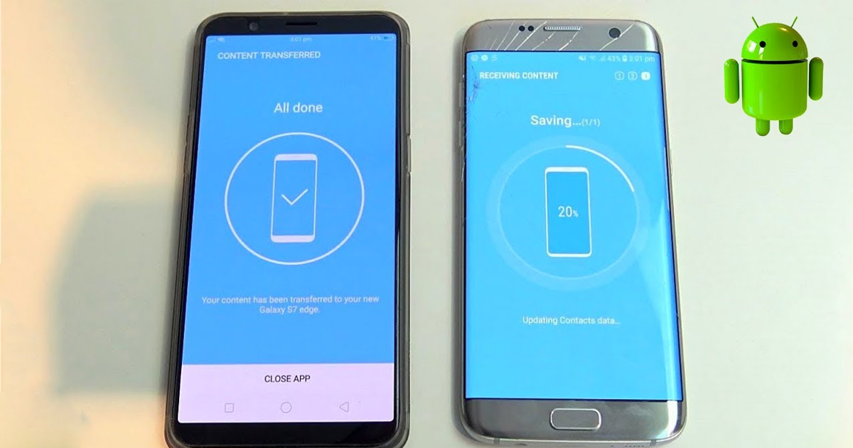 Transfer Data From Your Old Android Phone